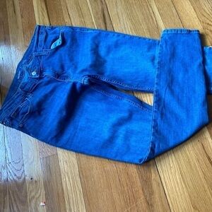 Old Navy Rockstar Super Skinny stretchy jeans size 12 mid rise tall EUC.
